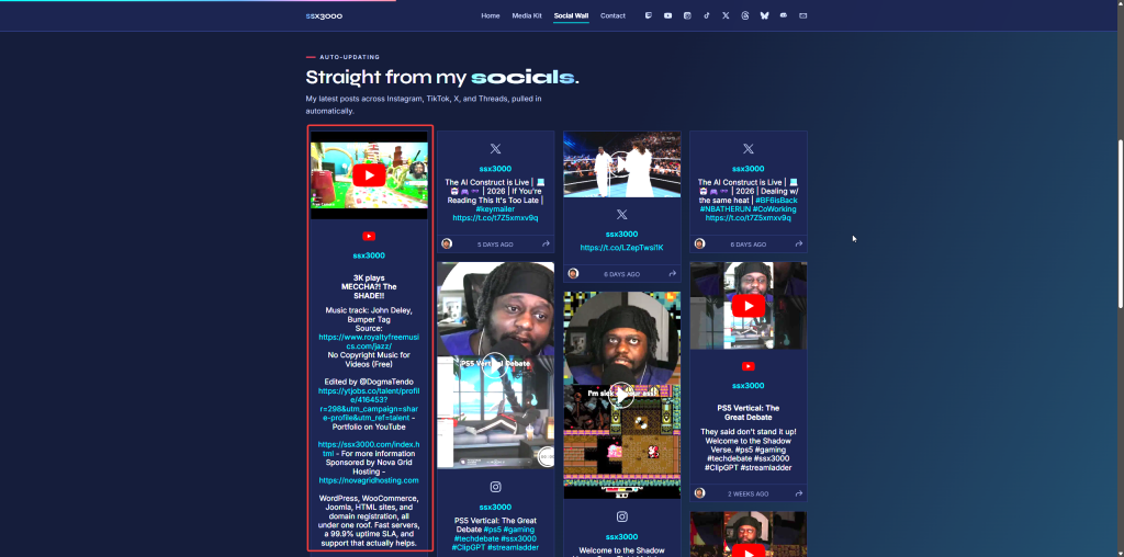 Stream Media Kit