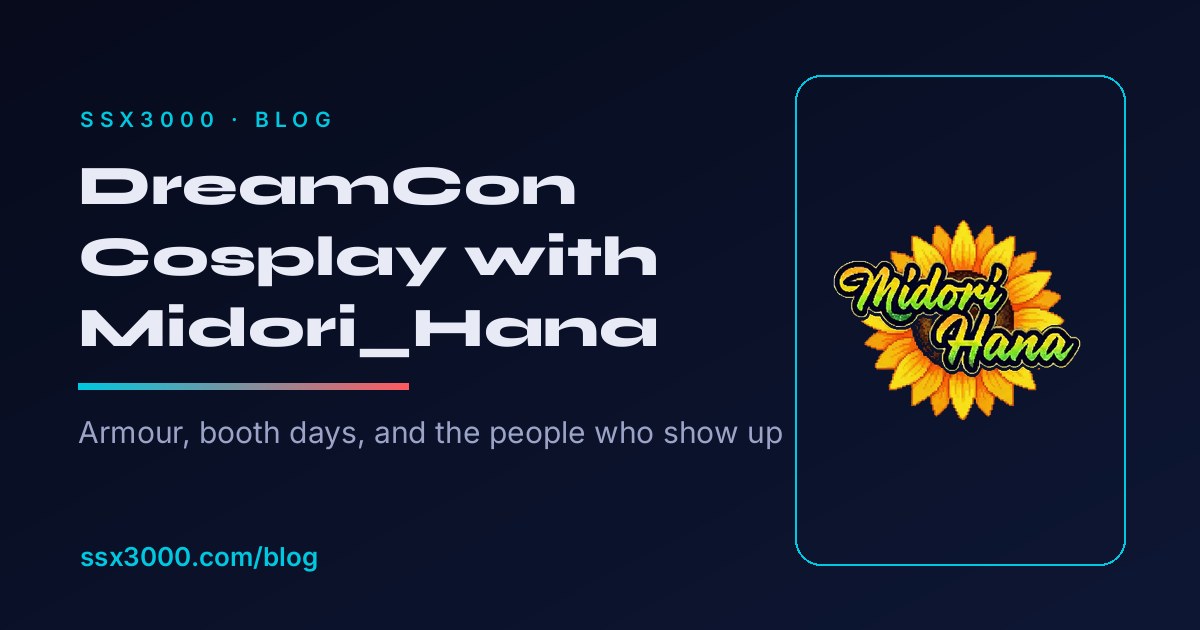 Midori_Hana on DreamCon, Cosplay, and the People Who Show Up